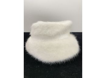 Vintage White Fur Kangol Hat