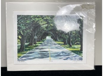 Art Print On Board - Numbered And Signed