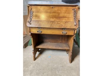 Antique Flip Down Desk