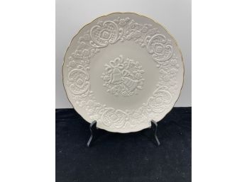 Vintage The Lenox China Marriage Plate, 12 1/2 Inches Wide