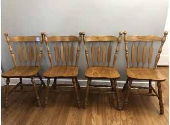 Cochran Oak Chairs - Set Of 4