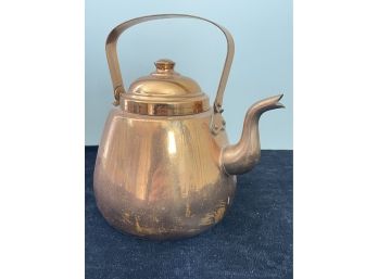 Vintage Middle Eastern Design Cooper Tea Kettle