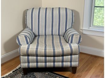 A Custom Upholstered Chair From Calico Corners