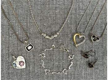 A Small Collection Of Costume Jewelry By Brighton