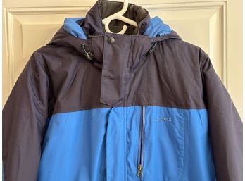 L.L. Bean Rugged Ridge Parka In Two-Tone Blue, Men's Large-Regular