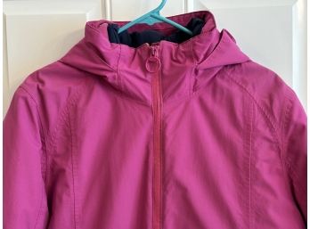 Land's End Winter Coat In Pink, Women's Large