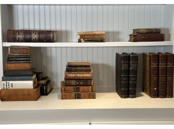 An Assortment Of Antiquarian Books