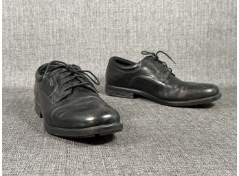 Rockport Black Leather Lace-Up Shoe, Men's 11