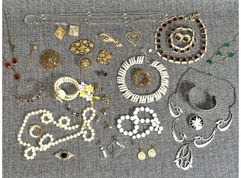 Another Assortment Of Costume Jewelry
