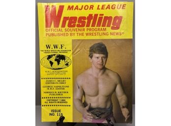 1980 Major League Wrestling Program Issue 115