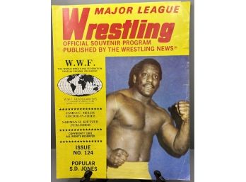 1981 Major League Wrestling Issue 124