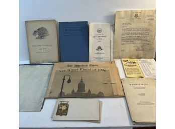 Wethersfield Historical Ephemera Lot