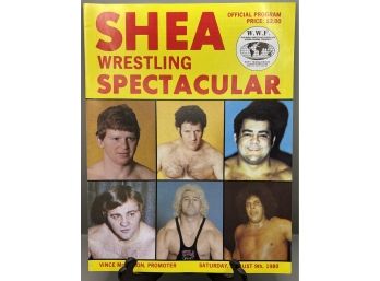 1980 Shea Wrestling Spectacular Program