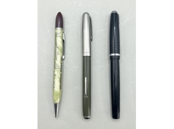 Lot Of Vintage Fountain Pens & Pencil