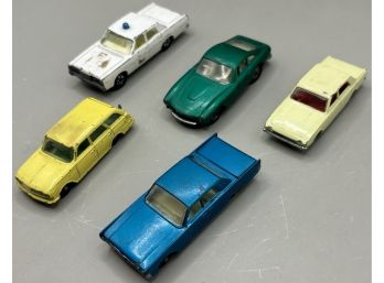 Nice Group Of 5 Vintage Matchbox Cars