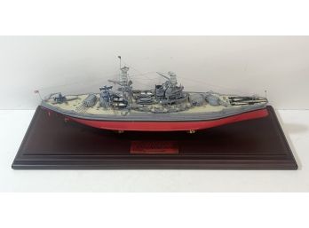 The Danbury Mint BB-39 U.S.S. Arizona Battleship Model