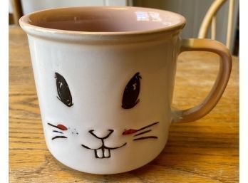 Large Ceramic Easter Bunny Mug By Lovit