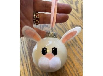 G & B Easter Bunny Ornament