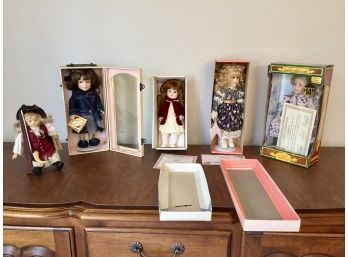 Five Collectable Dolls