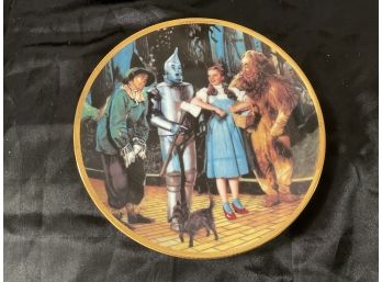 Hamilton Collectible Plate- We Are Off To See The Wizard