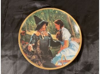 Hamilton Collectible Plate- Dorthy Meets The Scarecrow