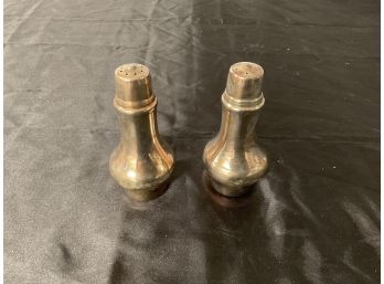 Vintage Silver Plate Salt/ Pepper