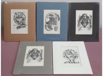 Prints Lot Of 5 From The Circle Of Life Series By Marcine Quenzer
