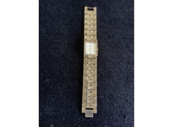 Bulova 18k Gold Plated Wristwatch