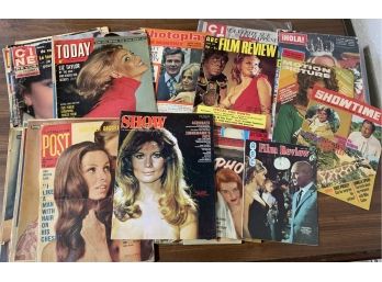 Large Lot Of Vintage Movie Magazines