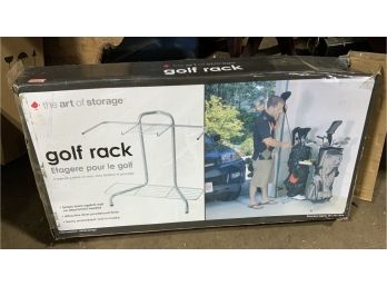 Golf Rack Storage W/box