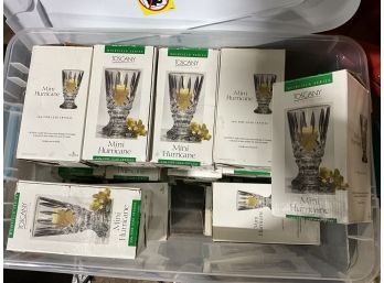 18 Toscany Mini Hurricane Lamps New In Boxes