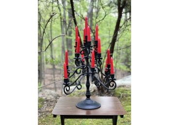 Outrageous Medieval-style Candelabra
