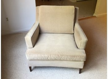Upholstered Mid Century  Armchair