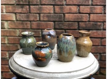 Five Vessels Made By The Homeowner