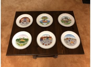 VILLEROY AND BOCH Numbered Collector Plates