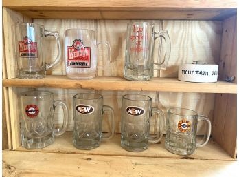 Vintage Wendys- A&w Mugs And Mountain Dew Music Piece