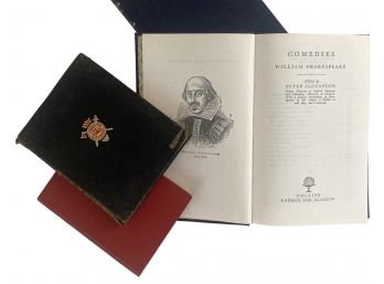 Four Books By William Shakespeare Published In The Mid Century