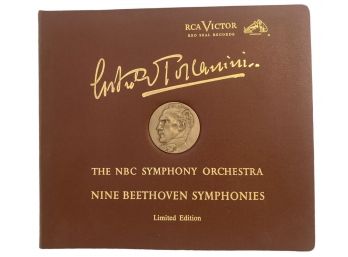 Vintage Limited Edition 'Nine Beethoven Symphonies' NBC Orchestra Conducted By Toscanini