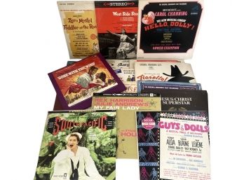 A Collection Of Vintage Broadway And Movie Soundtracks  Vinyl Record Albums (A)