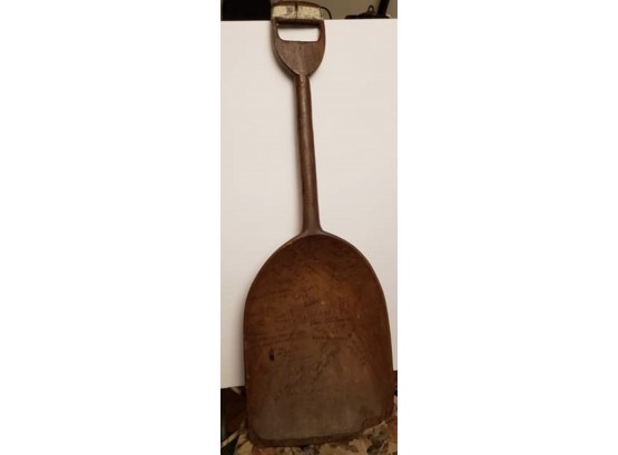 Incredible Handmade Antique Wooden Grain Shovel