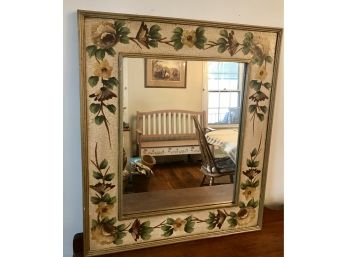 Beautiful Square Shaped Floral Mirror