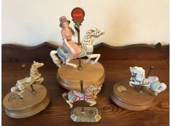 3 Willets Music Boxes Including A Collectible Coke Music Box