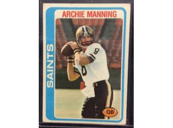 1978 Topps Archie Manning - M