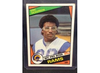 1984 Topps Eric Dickerson Rookie Card - M