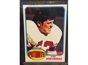 1976 Topps John Hannah Rookie Card - M