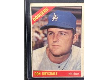 1966 Topps Don Drysdale - M