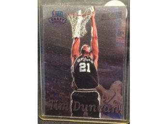 1997 Topps Stadium Club Tim Duncan NBA Draft Rookie Card - M