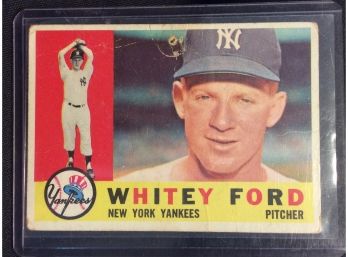 1960 Topps Whitey Ford - M