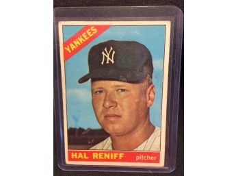 1966 Topps Hal Reniff New York Yankees - M