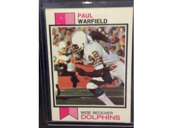 1973 Topps Paul Warfield - M